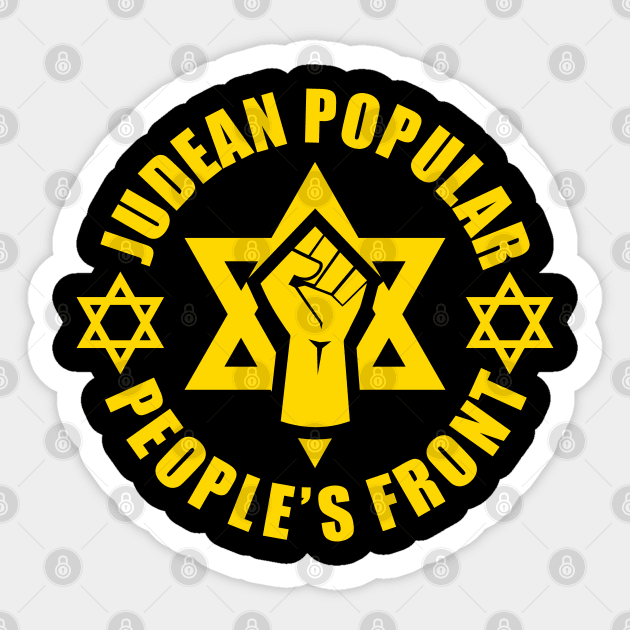 Judean Popular peoples front Sticker by BigTime